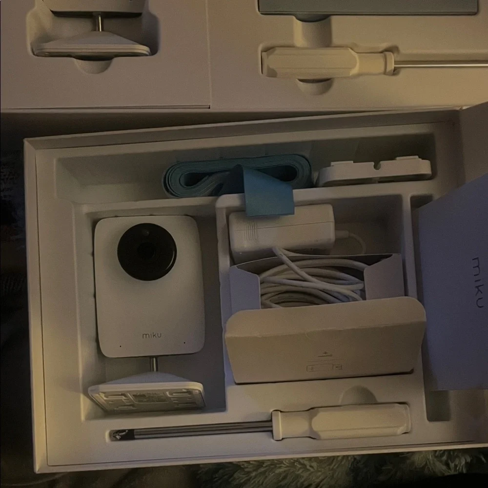 Miku Smart Baby Monitor - White